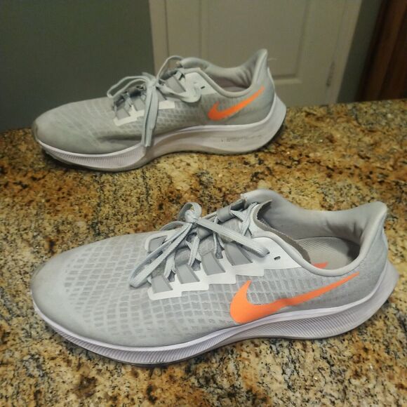 Nike Mens Air Zoom Pegasus 37 BQ9646-012 Gray Running Shoes Sneakers Size 11.5 main image 5